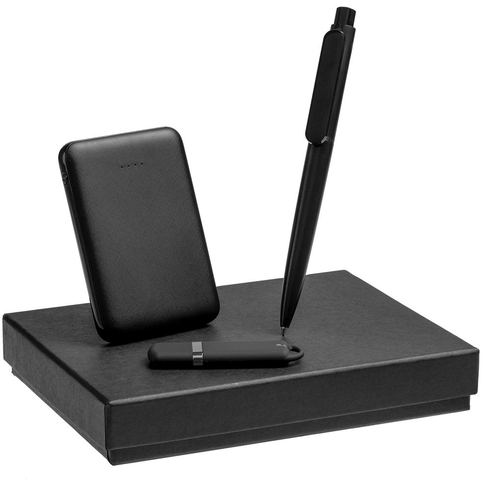 Набор Dualist Memo, малый, белый с логотипом  | Print Logo