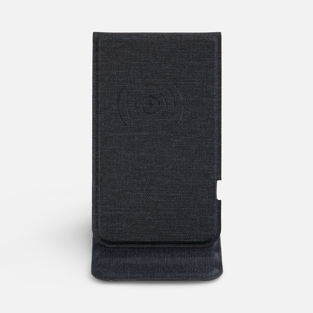 Подставка для смартфона с беспроводной зарядкой Kickstand фото на сайте Print Logo.