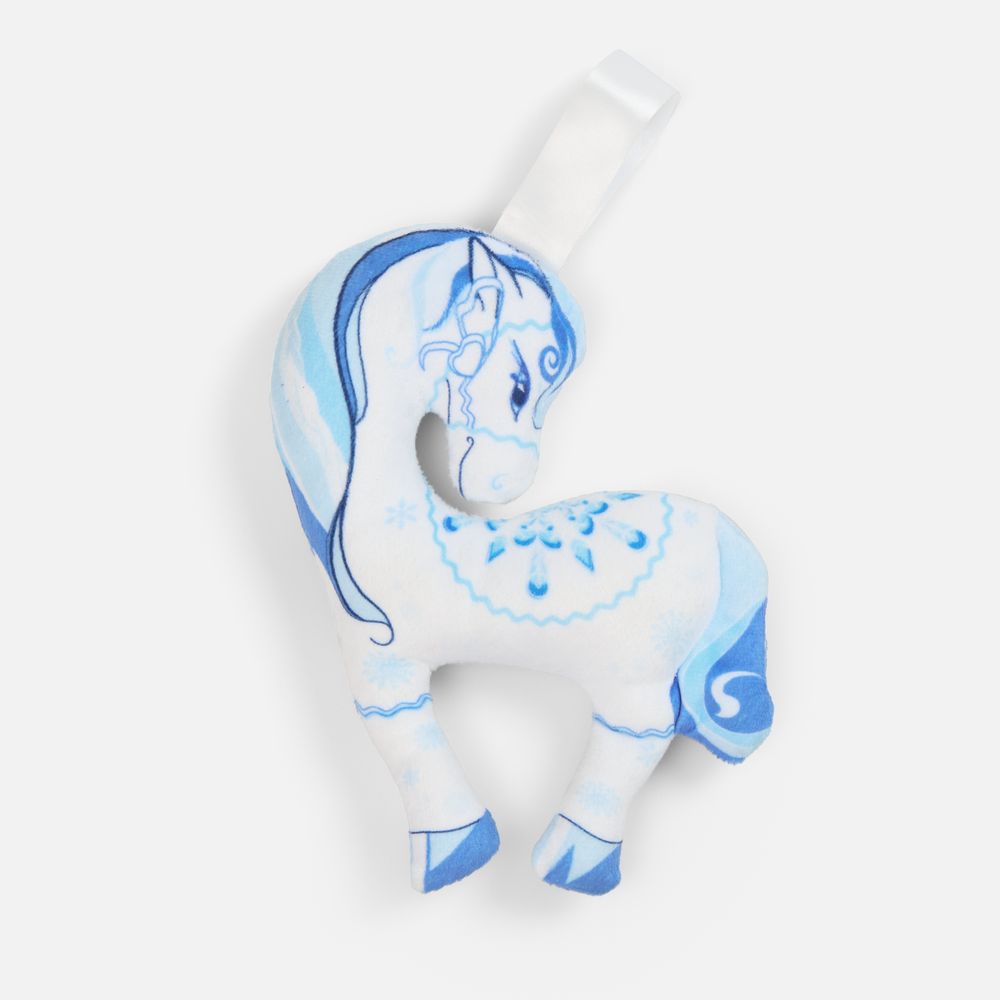 Мягкая игрушка — подвеска «Снежка» с логотипом сделано в России | Print Logo