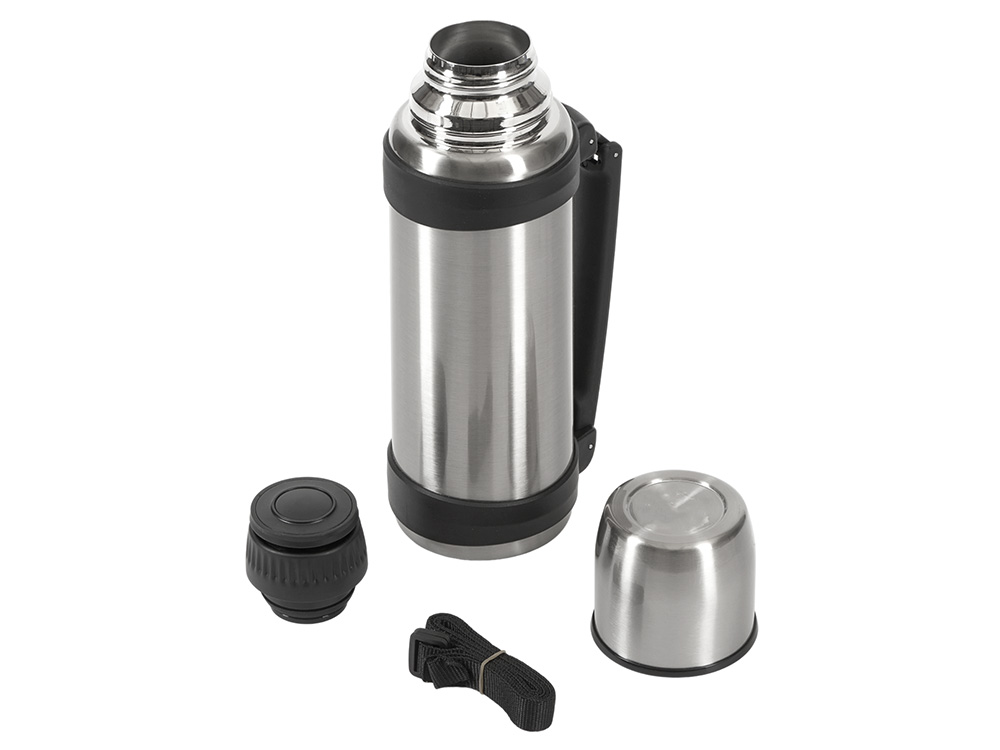 Вакуумный термос Hotwell с медной изоляцией, 1.4л, серебристый