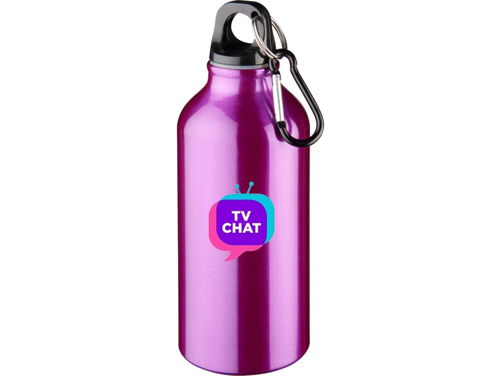 Бутылка Oregon с карабином с логотипом  | Print Logo