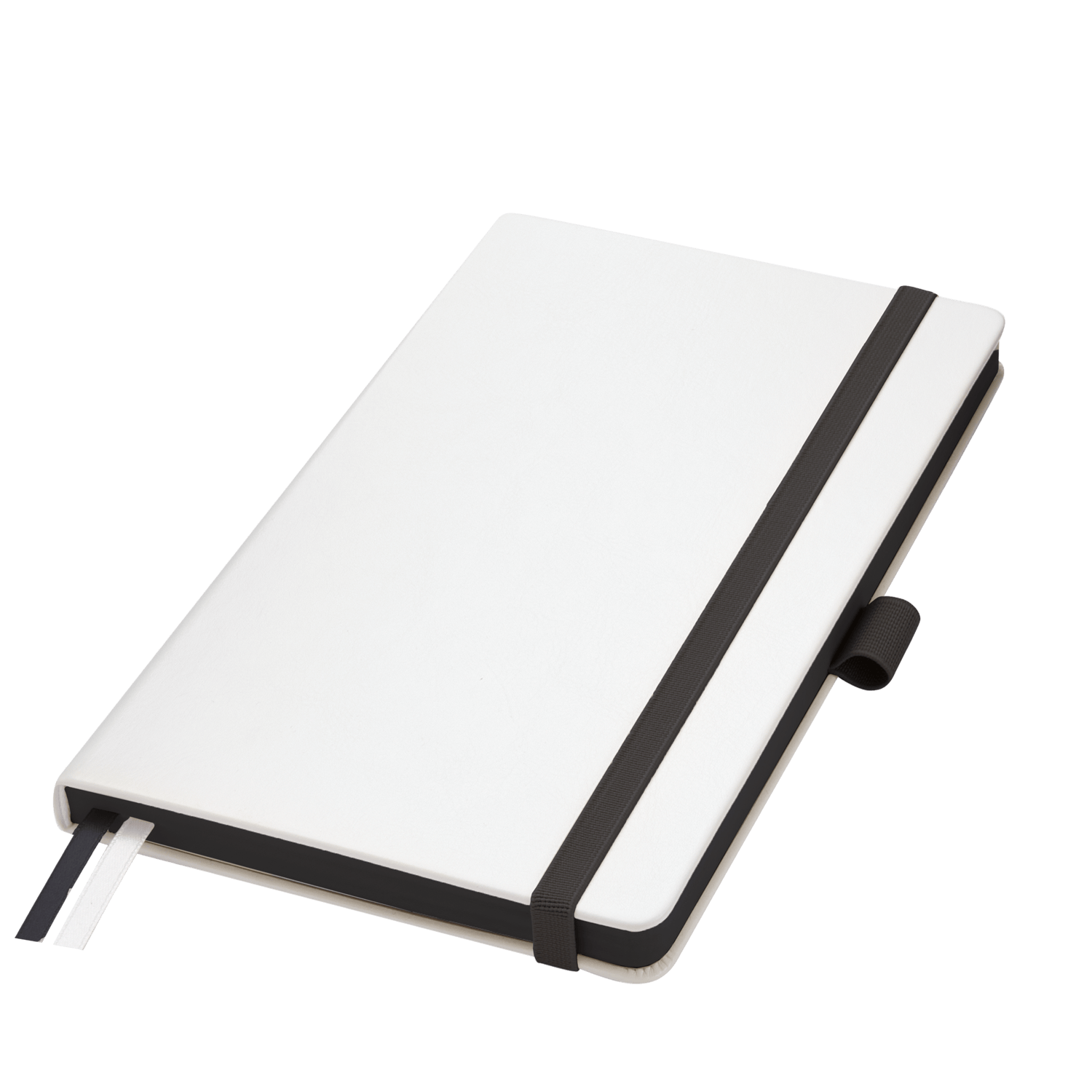 Ежедневник Арктик (Arctic) недатированный, белый/черный