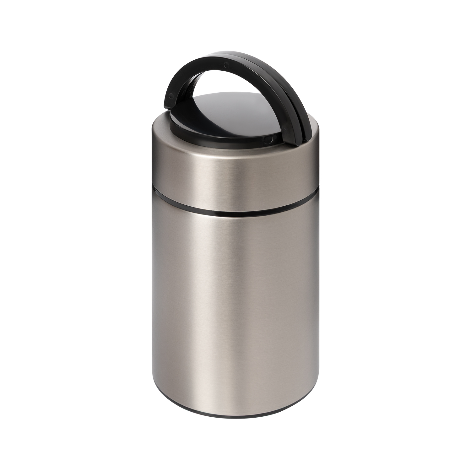 Термос для еды Bento, серебряный фото на сайте Print Logo.