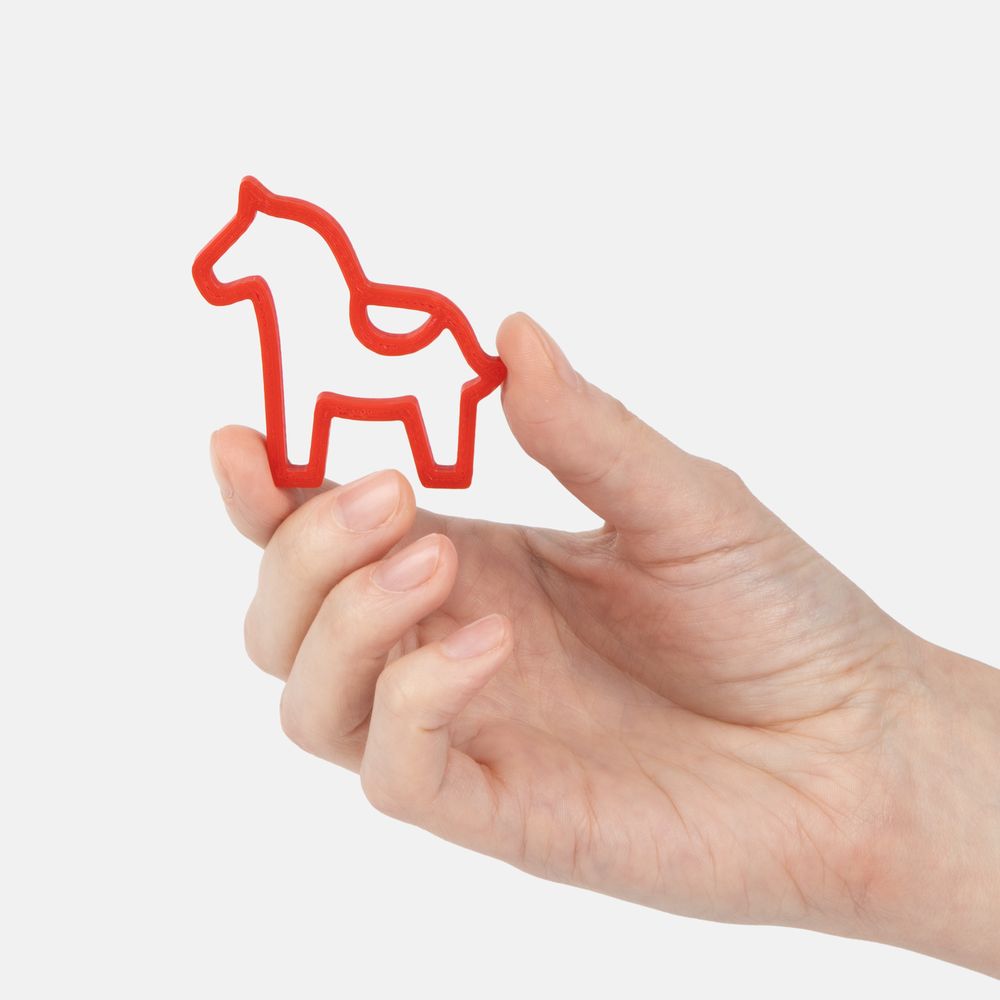 Подвеска «Лошадка с седлом»