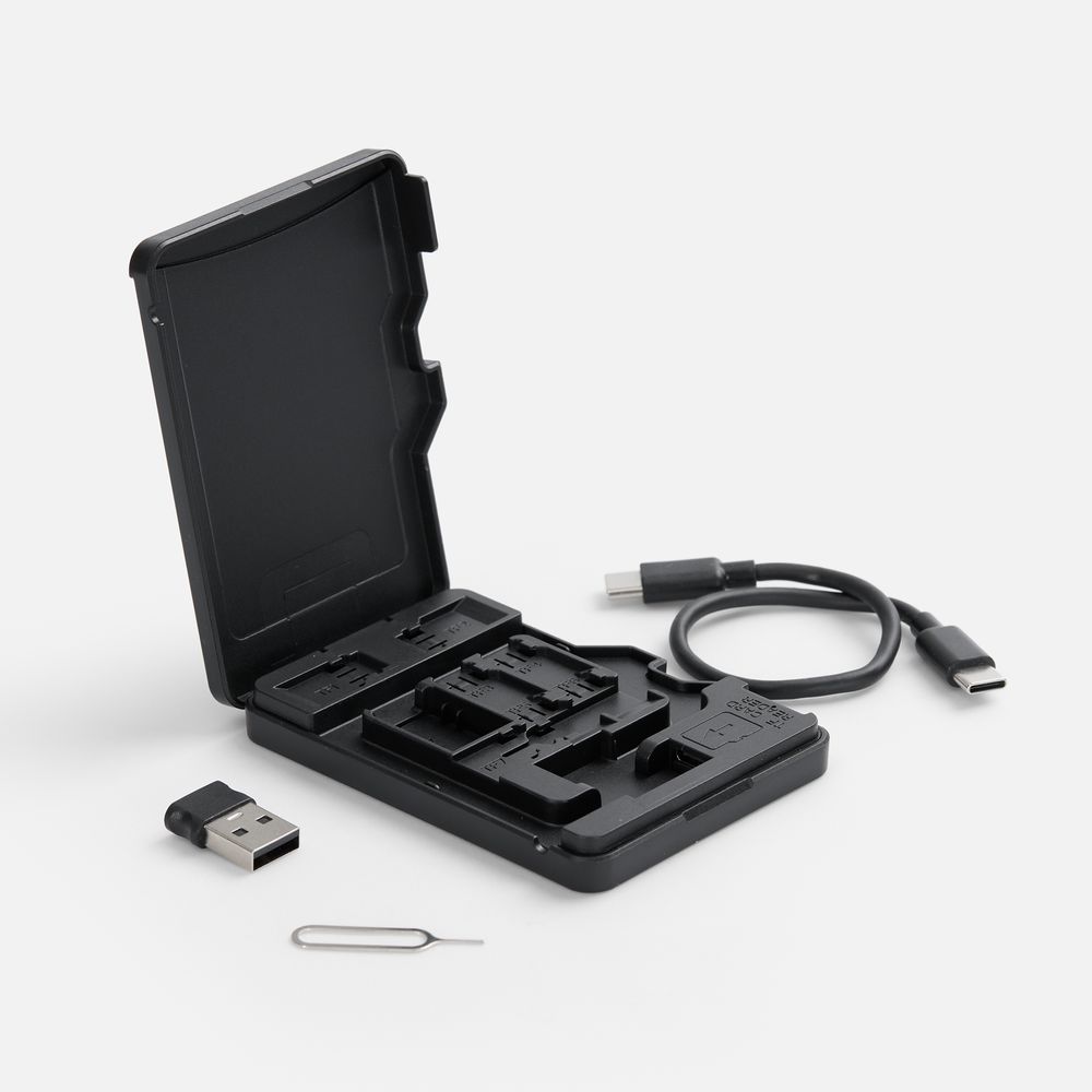 Футляр для карт памяти и SIM-карт Multitask фото на сайте Print Logo.