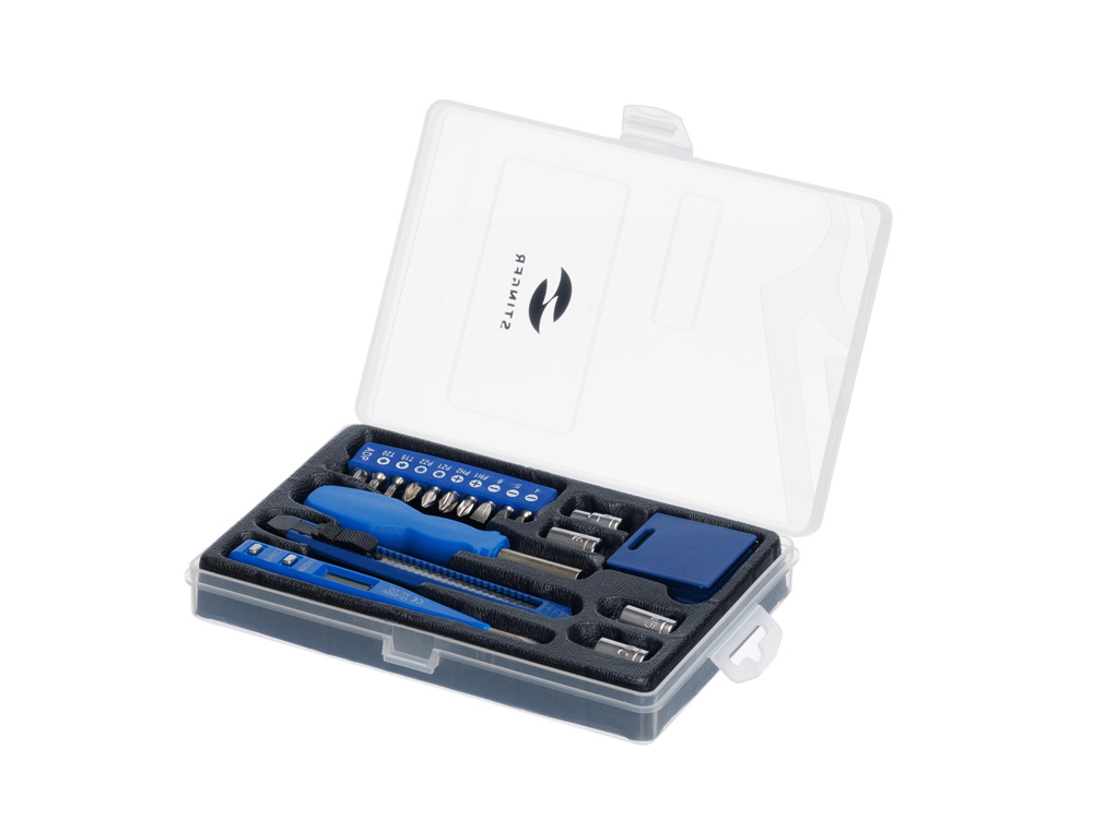 Набор инструментов, 18 предметов с логотипом Stinger | Print Logo