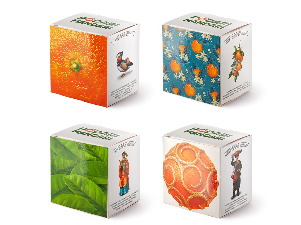 Подарочный набор с чаем и сладостями ПодариМандари (Р)