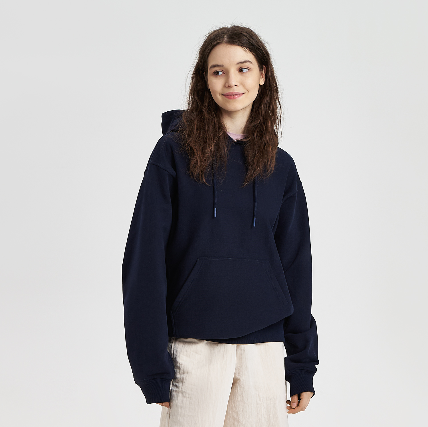 Худи релакс унисекс Адвенче (Adventure), темно-синий, размер 3XL/4XL