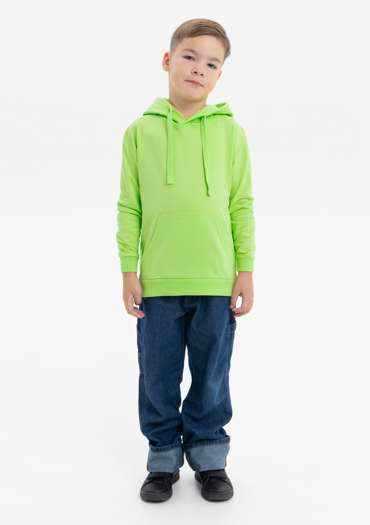 Худи детское STAN футер без начеса 260, 23J, Весенний,  (25)  (8 лет)