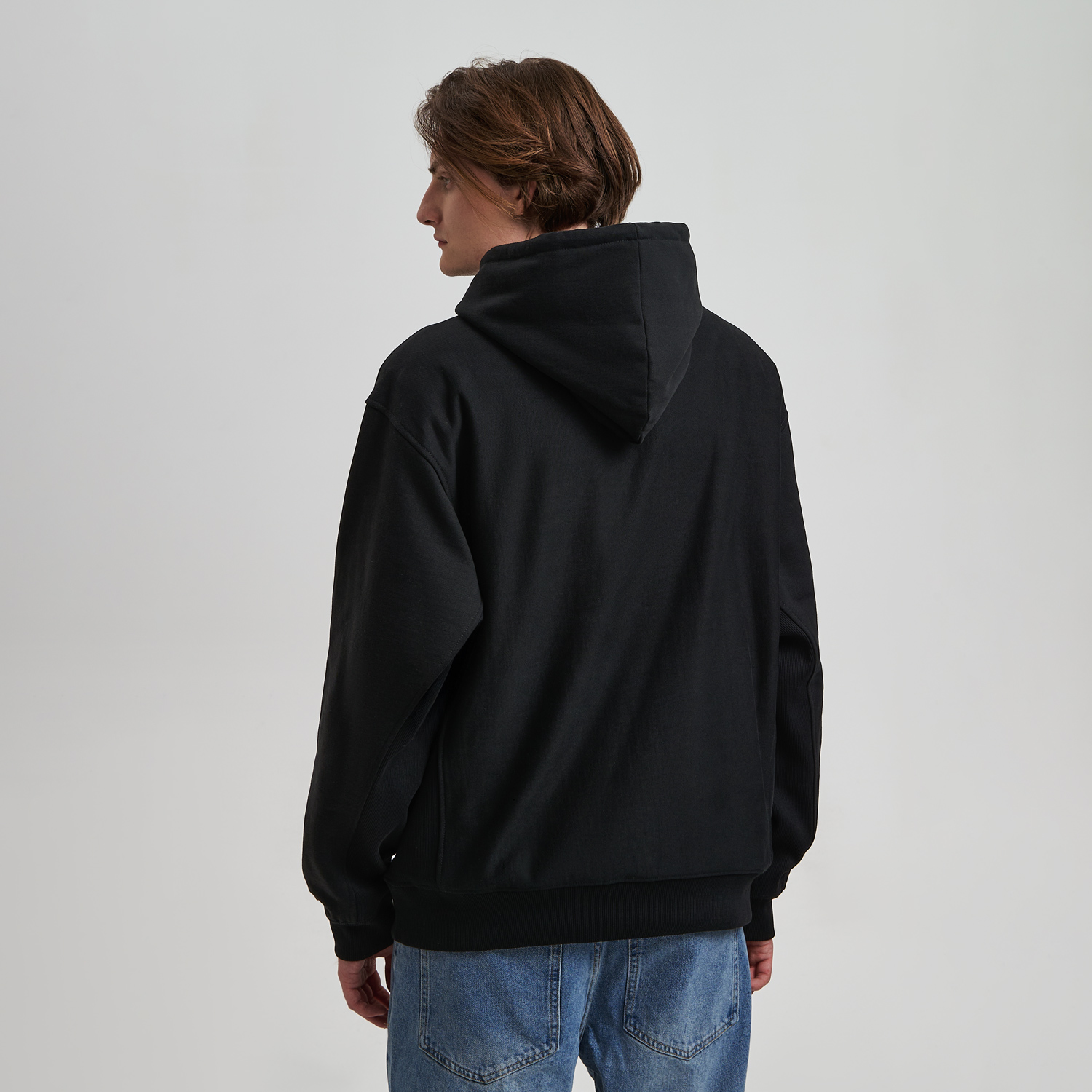 Худи релакс унисекс Адвенче (Adventure), черный, размер 3XL/4XL