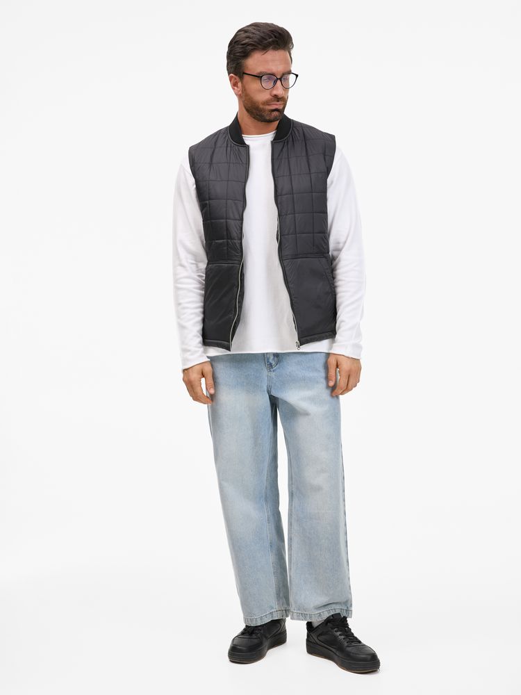 Жилет унисекс Warmbridge, черный, размер S