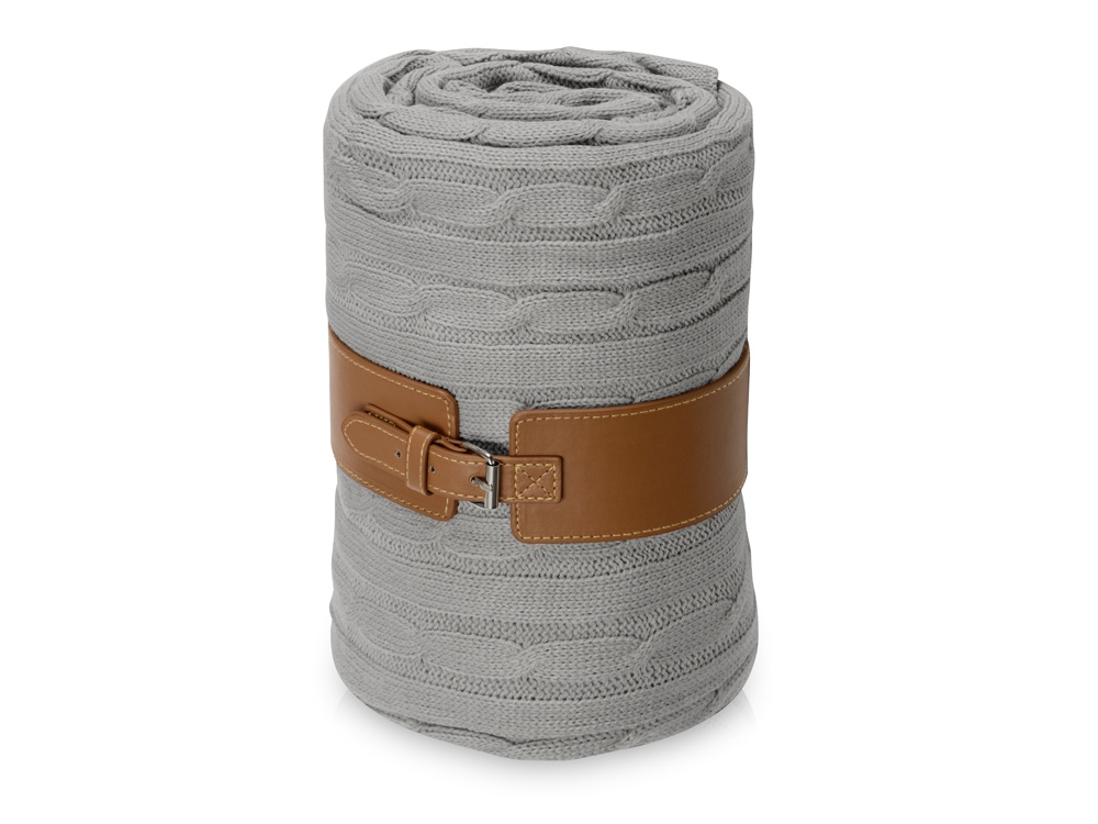 Плед акриловый Braid NEW с логотипом  | Print Logo