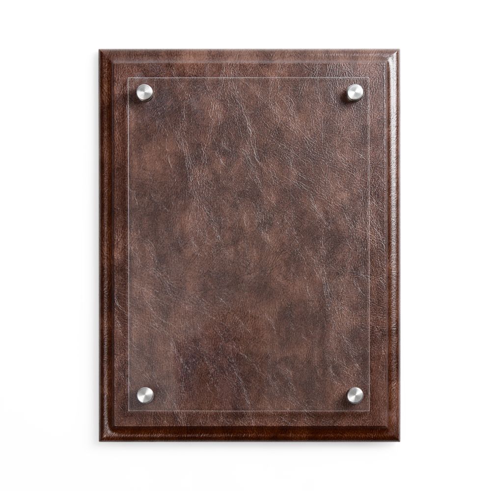 Плакетка Sleatherin Аcrylic с логотипом сделано в России | Print Logo