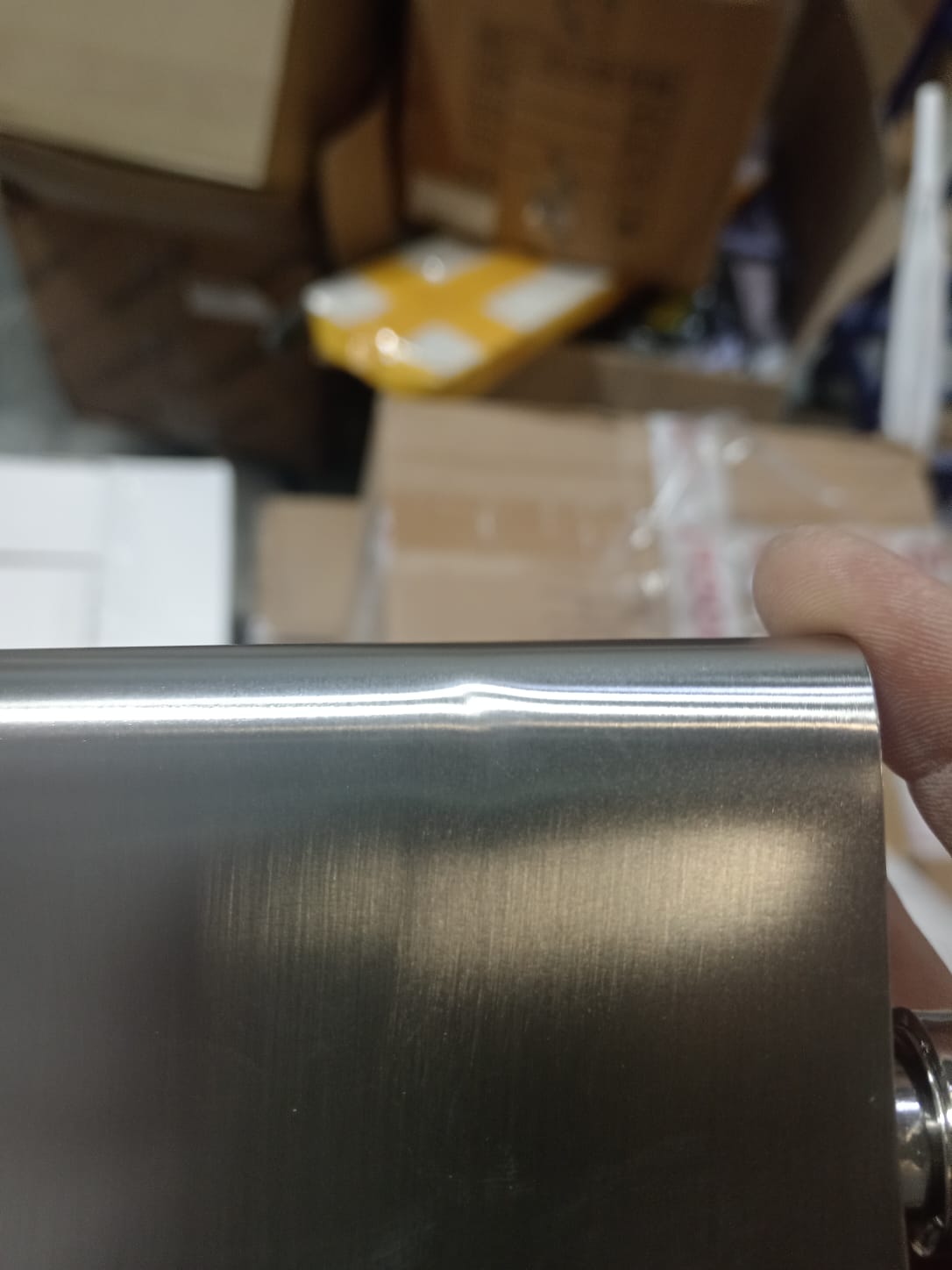 Фляжка 198 мл Hemingway, серебристый