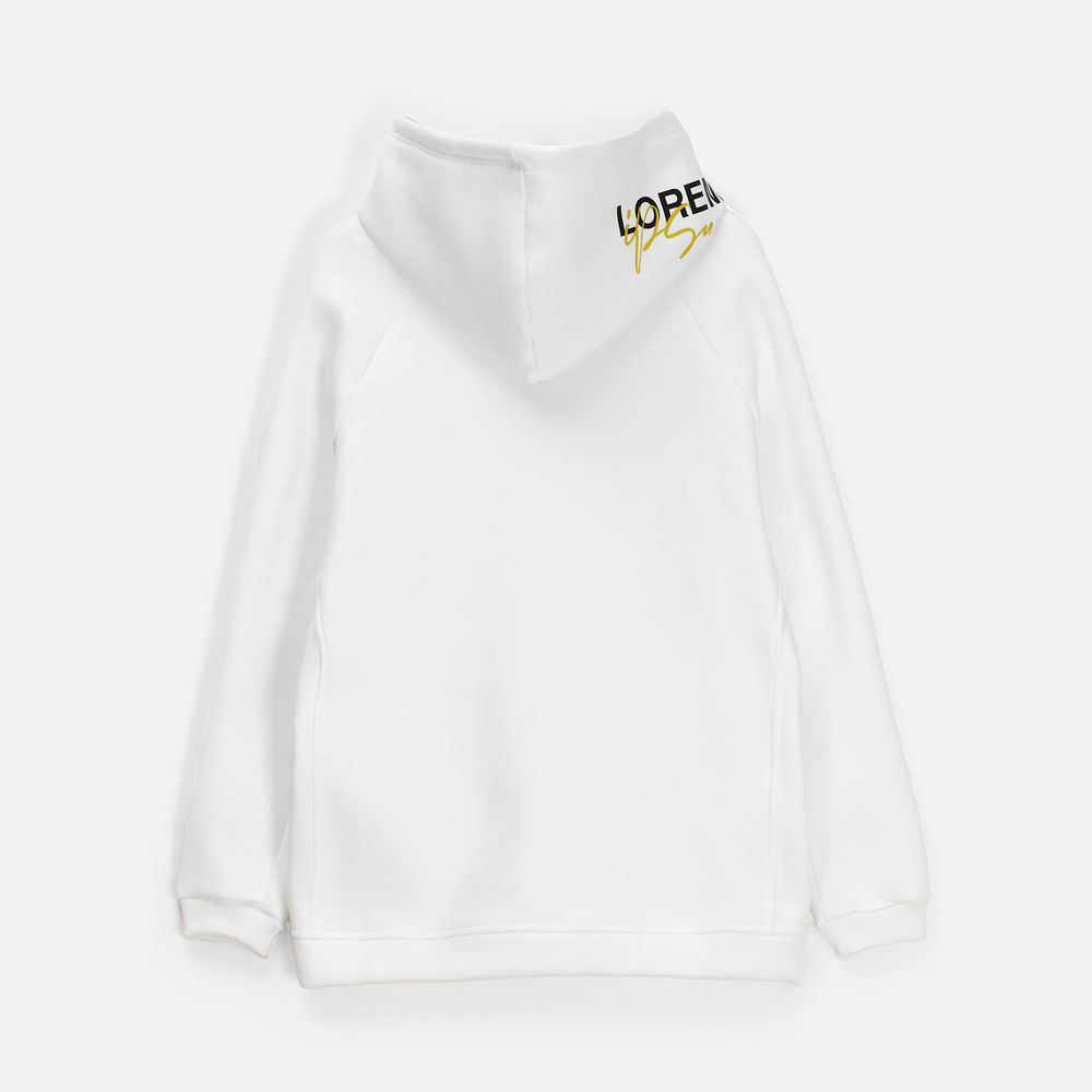 Худи унисекс оверсайз Easy Street, молочно-белое, размер XL/XXL