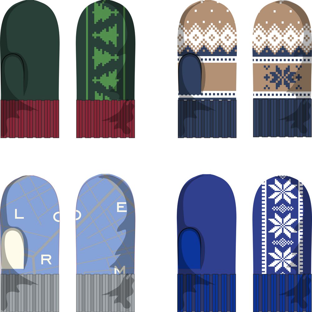 Варежки Joyful на заказ