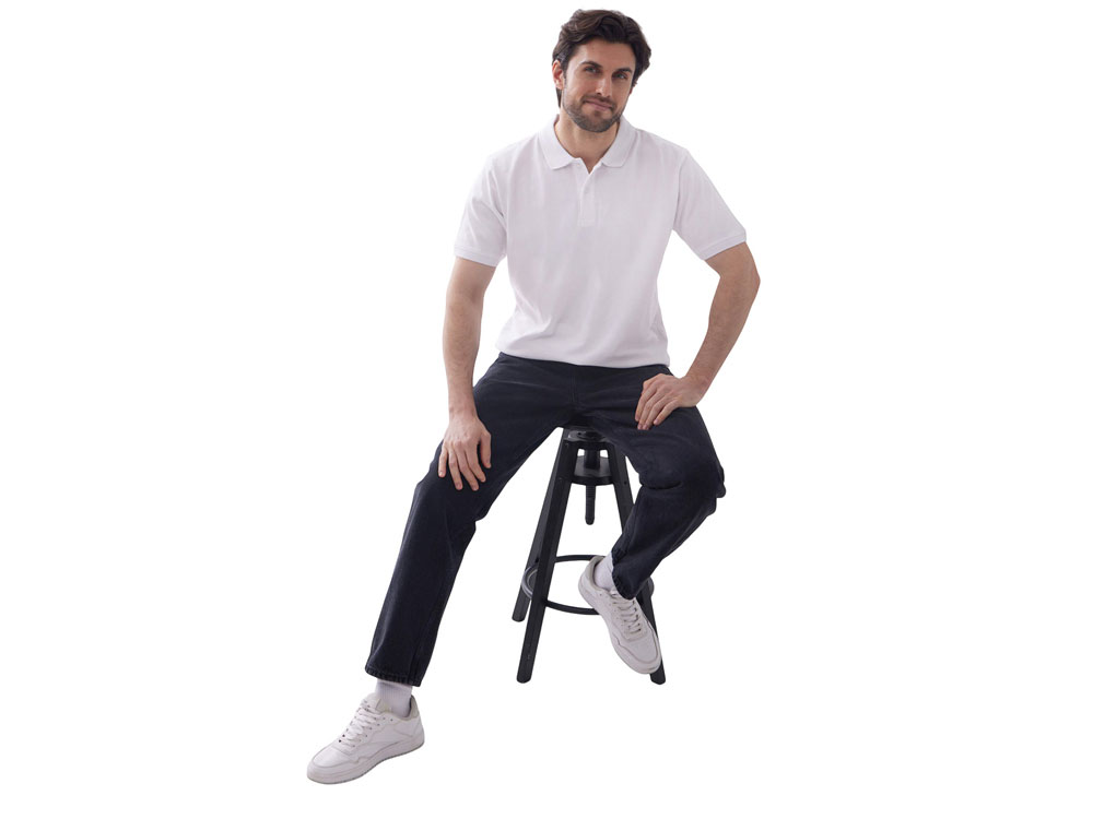 Рубашка поло Dubai мужская, белый