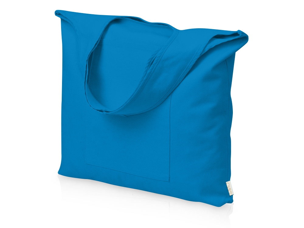 Сумка-шоппер Revest из переработанного хлопка 320 г/м2 с логотипом Savio | Print Logo