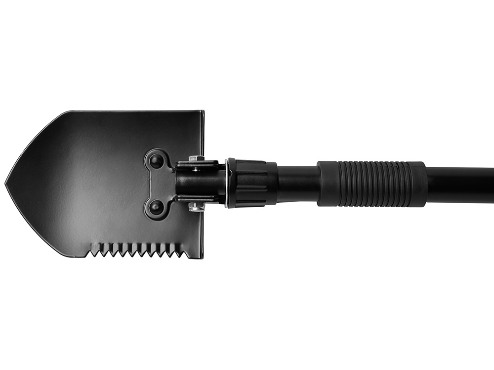 Складная лопата c чехлом Spade, черный