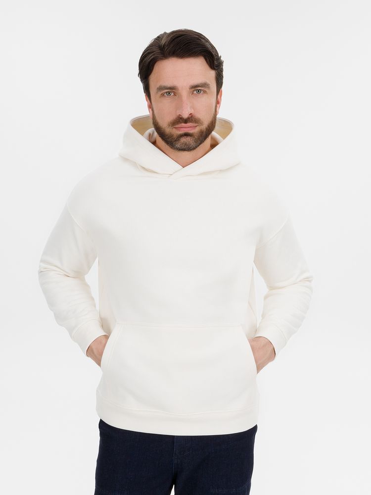 Худи оверсайз унисекс Snuggie, молочно-белое, размер XL/XXL