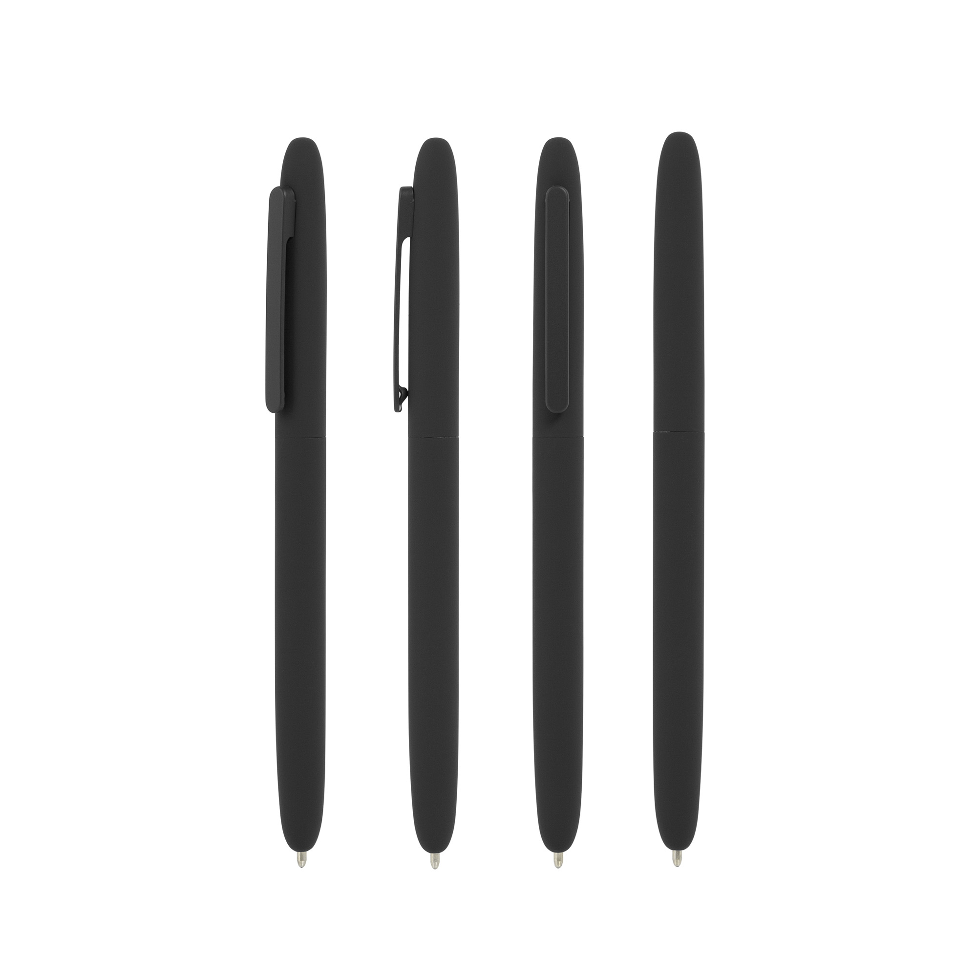 Ручка шариковая "Vega", покрытие soft touch, красный