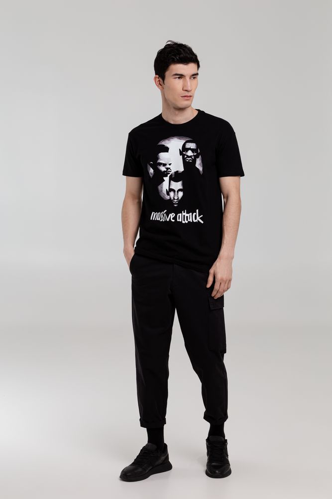 Футболка «Меламед. Massive Attack» — пример нанесения логотипа (Author's) | Print Logo