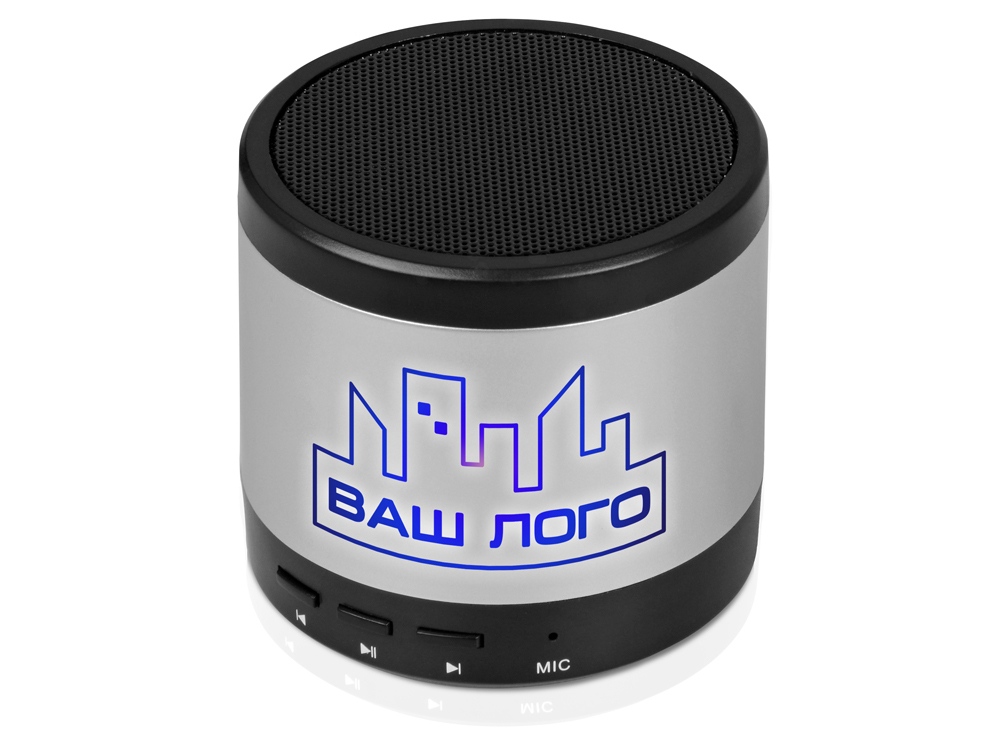 Портативная колонка Ring neon с подсветкой корпуса с логотипом  | Print Logo