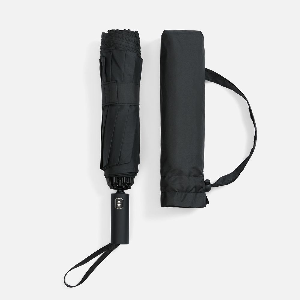 Зонт обратного сложения twoGether с двойным куполом фото на сайте Print Logo.