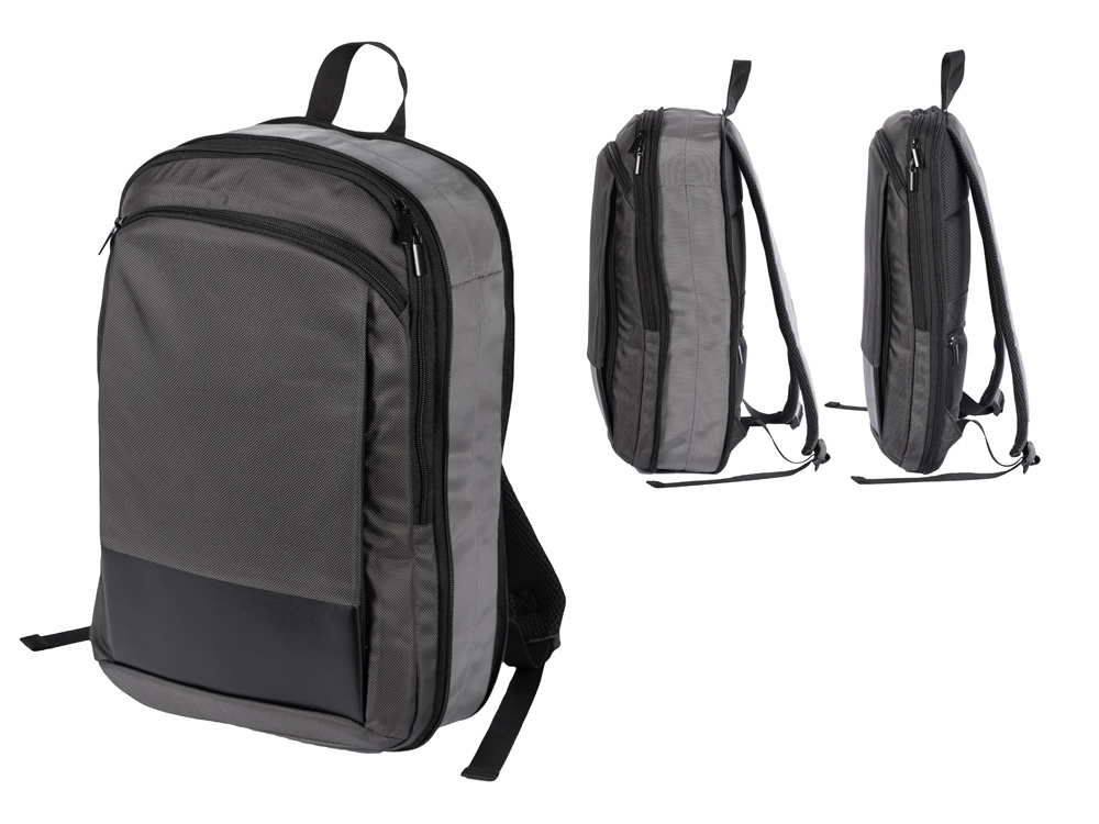 Расширяющийся рюкзак Slimbag для ноутбука 15,6 с логотипом  | Print Logo