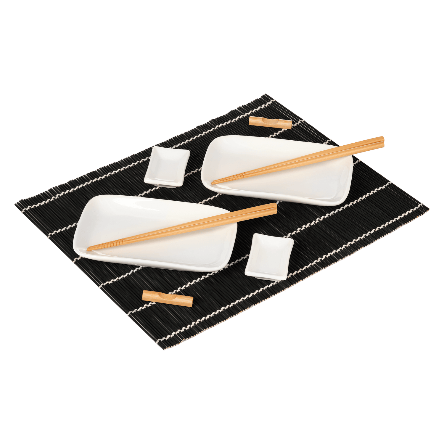 Набор для сервировки суши Токио (Tokyo) (10 предметов), черный