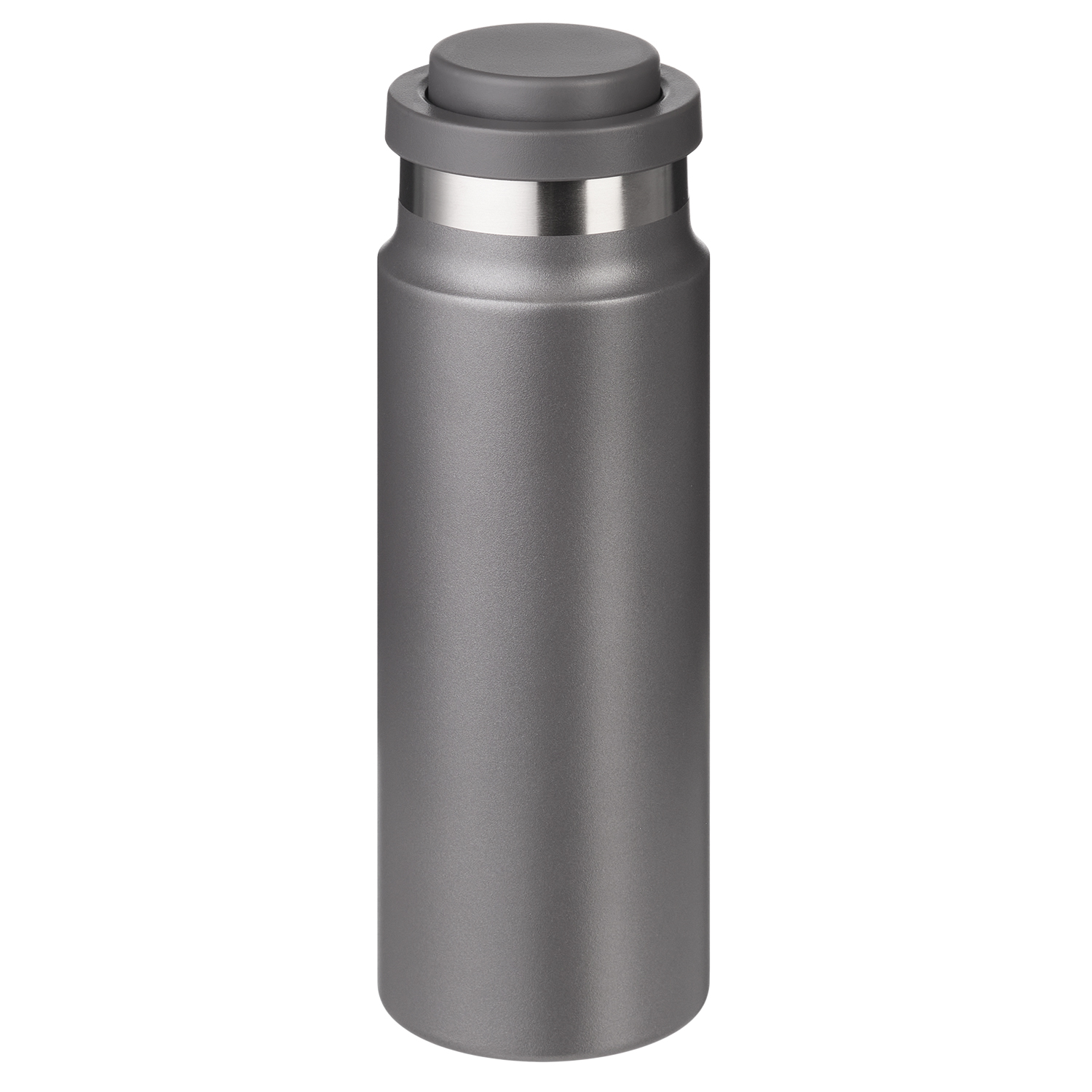 Термобутылка вакуумная герметичная Allegra, серая