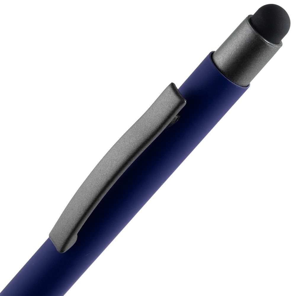 Ручка шариковая Atento Soft Touch со стилусом фото на сайте Print Logo.