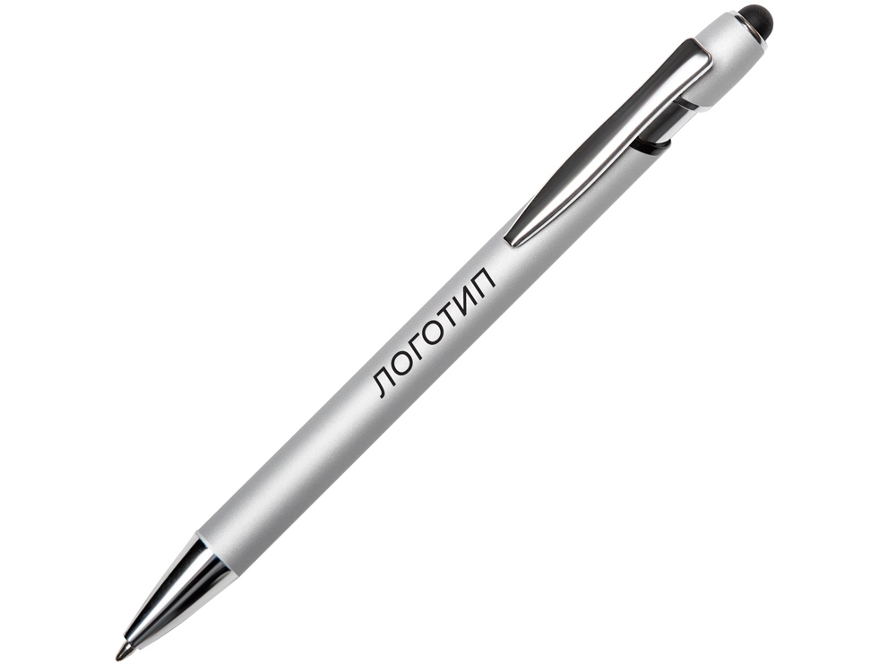 Ручка-стилус металлическая шариковая Sway Monochrome с цветным зеркальным слоем фото на сайте Print Logo.