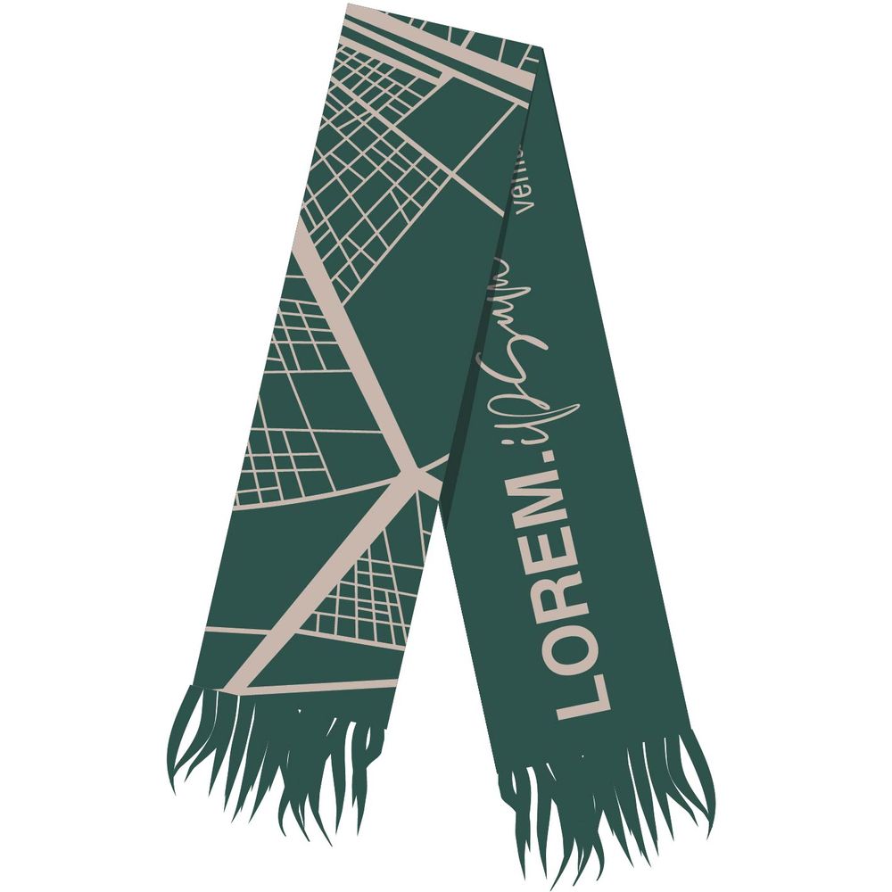 Шарф Tricksy Classic Net, XXL на заказ