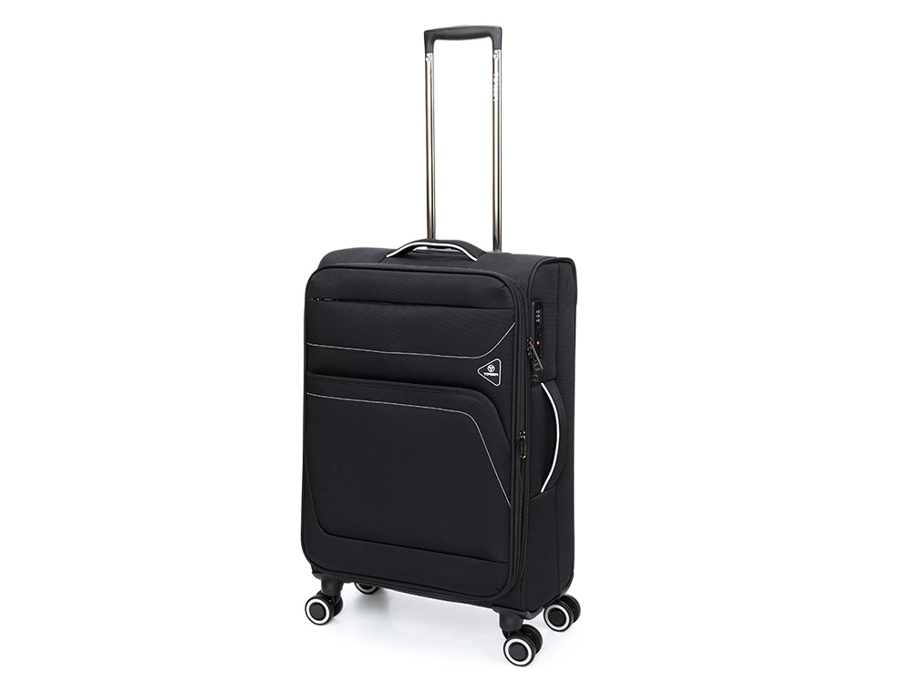 Чемодан НЕРО, 63 л с логотипом Torber | Print Logo