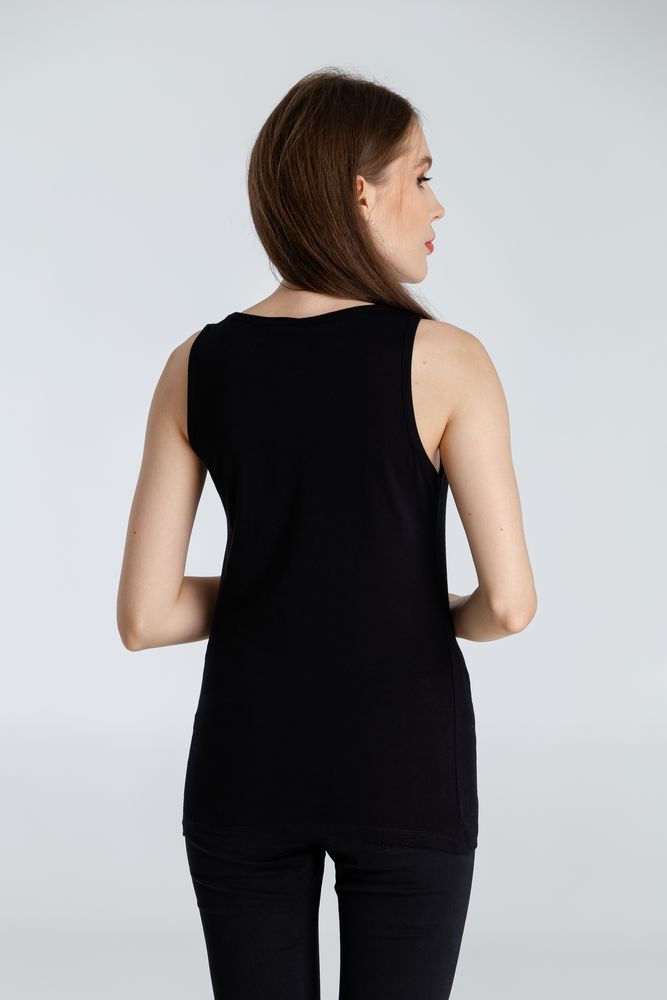 Майка женская «Арт-рокстар. Kiss Me» — пример нанесения логотипа (Принтэссенция) | Print Logo