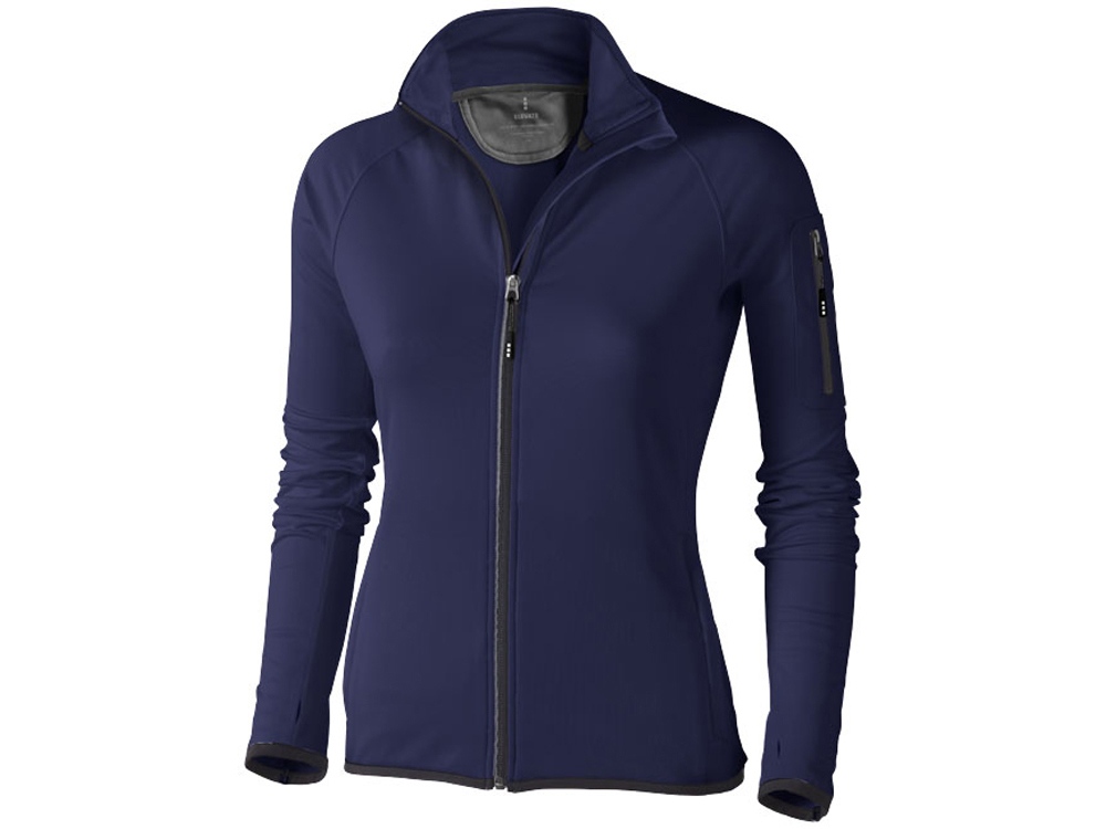 Куртка флисовая Mani женская с логотипом Elevate | Print Logo