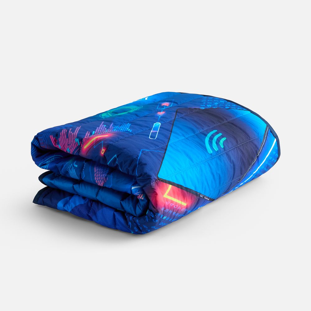 Плед Mosaic с печатью на заказ фото на сайте Print Logo.