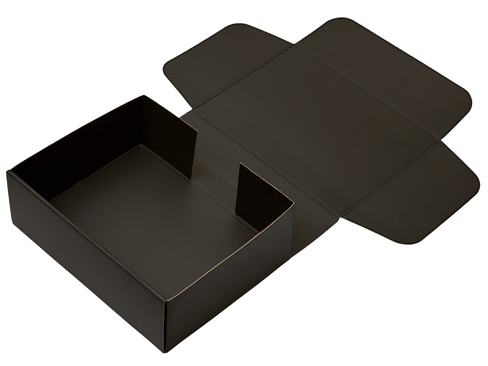 Коробка подарочная Raven, XL , черная, вн. размер 300х235х105 мм., горизонтальная