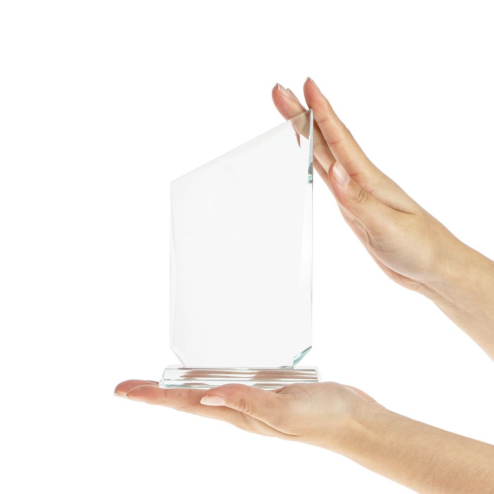 Стела Staklar — пример нанесения логотипа () | Print Logo