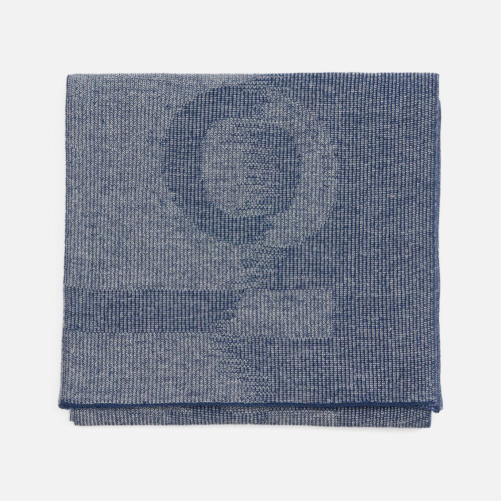 Шарф Denim XXL на заказ фото на сайте  Print Logo.