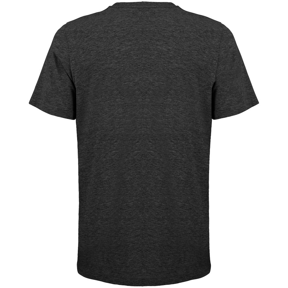 Футболка унисекс Tuner, черный меланж, размер XL