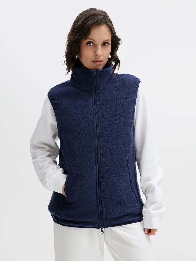 Жилет флисовый унисекс Ben Mac, темно-синий, размер 3XL