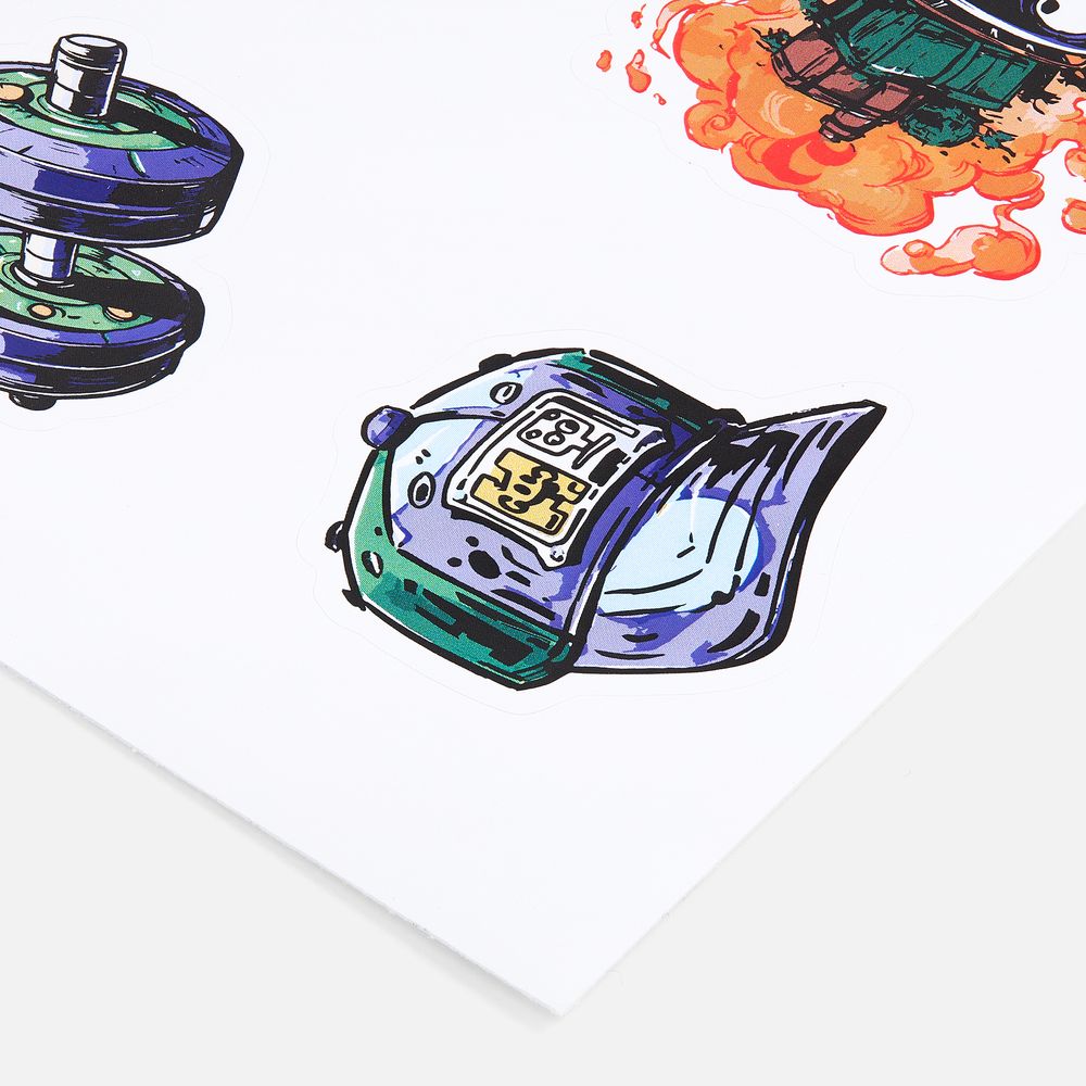 Стикерпак бумажный Thematik фото са сайте Print Logo.