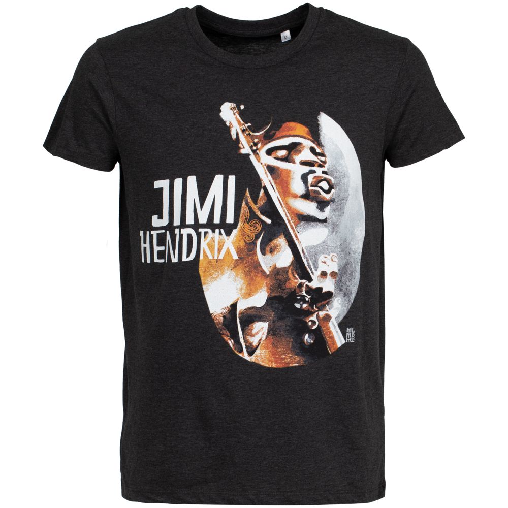 Футболка «Меламед. Jimi Hendrix» — пример нанесения логотипа (Author's) | Print Logo