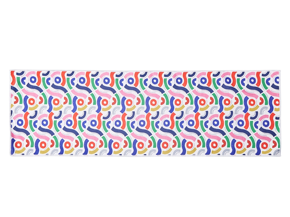 Полотенце из микрофибры с возможностью полноцветной сублимационной печати с одной стороны  30*100 см с логотипом  | Print Logo