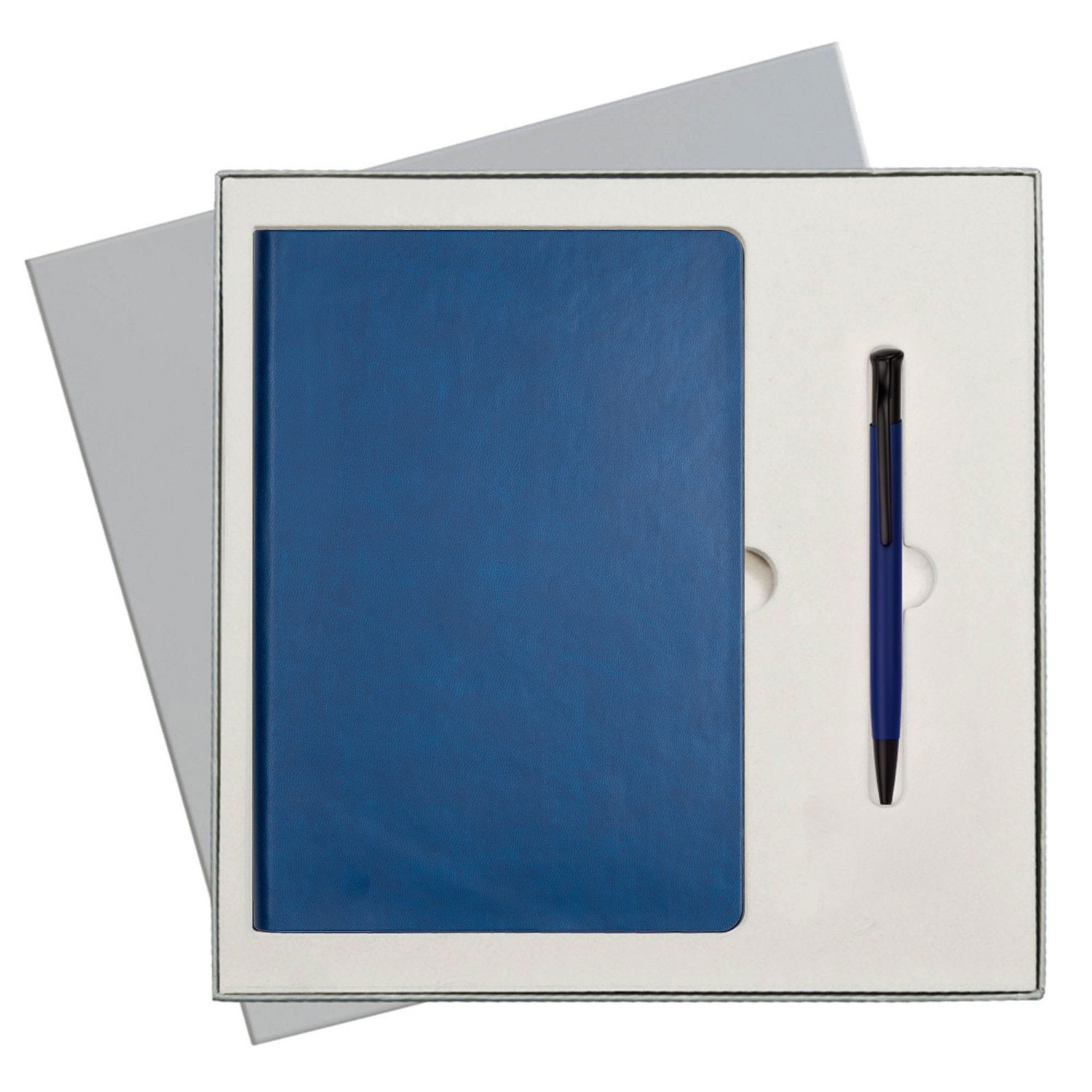 Подарочный набор Portobello/Sky синий-9 (Ежедневник недат А5, Ручка) фото на сайте Print Logo.