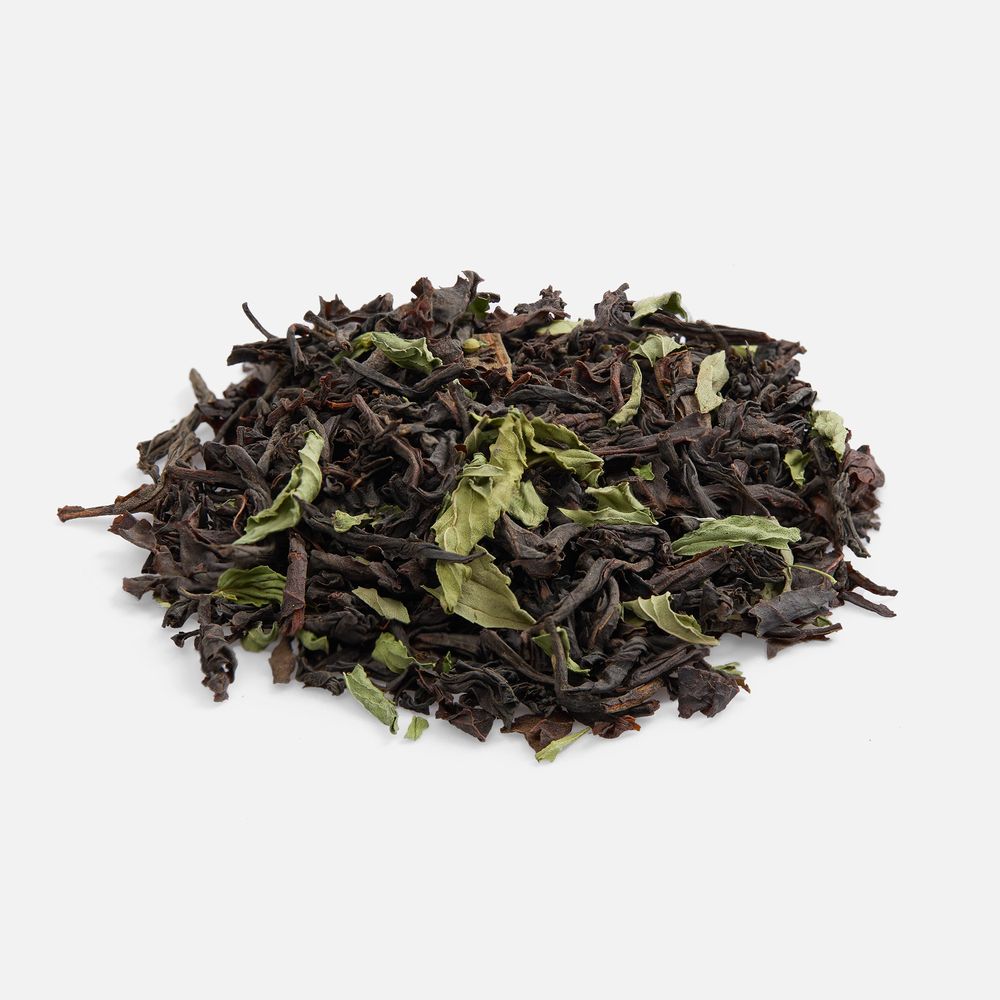 Чай черный с мятой