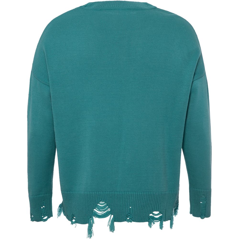 Свитер оверсайз Tricksy Net Grunge на заказ фото на сайте Print Logo.