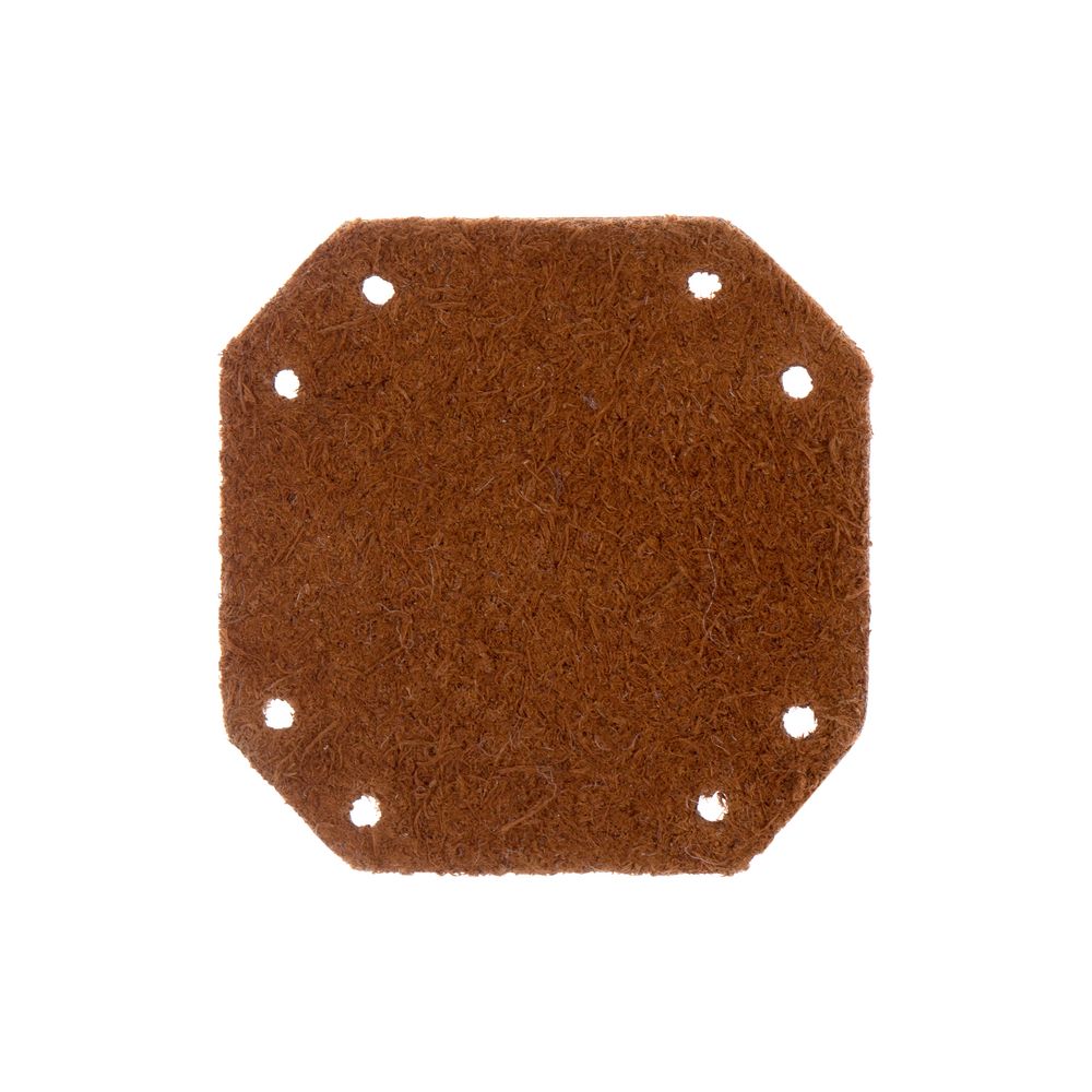 Лейбл кожаный Beta Kikar, M с логотипом сделано в России | Print Logo